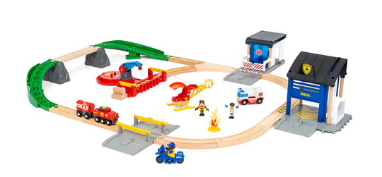 BRIO - Rescue Team Train Set - (36025)