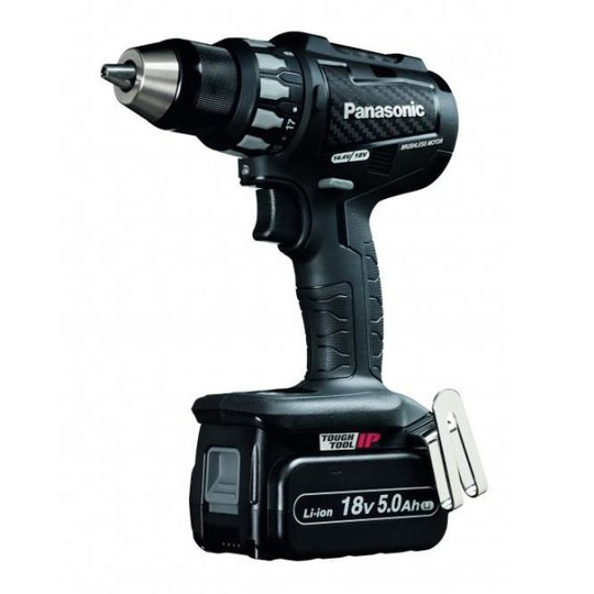 Panasonic EY74A2LJ2G32 Porakone-ruuvinväännin 2 x 5,0 Ah:n akku ja laturi