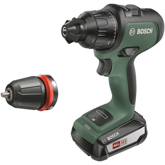 Bosch DIY Advanced Impact 18 Iskevä ruuvinväännin mukana yksi 2,5 Ah:n akku ja laturi