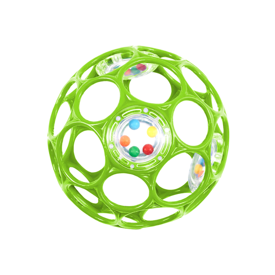 Oball - Rattle 10 cm - Green (11485)