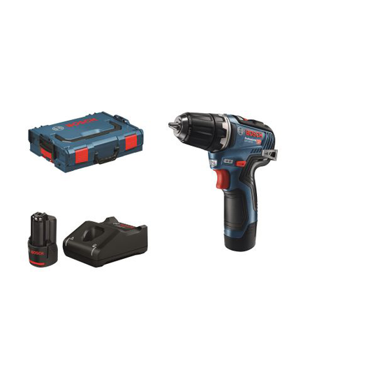 Bosch GSR 12V-35 Ruuvinväännin sis. akun ja laturin