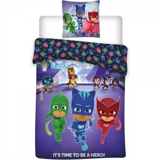 Bed Linen - Junior Size 100 x 140 cm - PJ Masks (1000591)