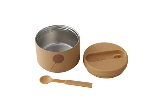 Design Letters - Kids Thermo food boxes - Beige