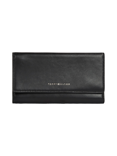 Luxe slim flap -nahkalompakko