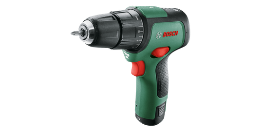 Bosch Cordless Drill / Screwdriver With Two Gears - Easy Impact 12 ( Battery And Charger Included )
