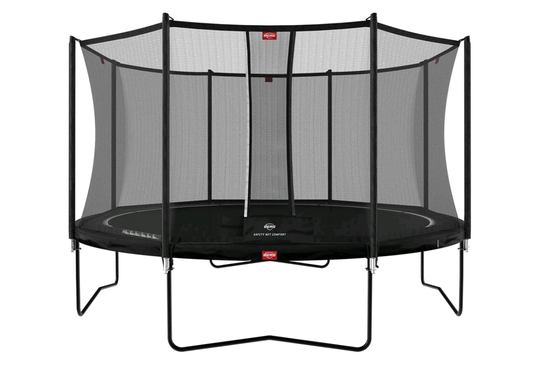 BERG - Favorit 430 Trampoline + Comfort Safety Net - Black (35.14.95.01)