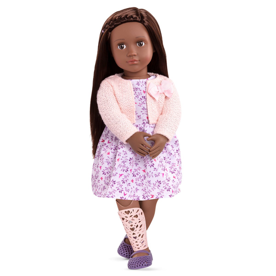 Our Generation - Suzee doll with Prosthetic Leg (731312)