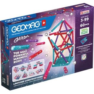 Geomag - Glitter Recycled - 60 stk. (536)