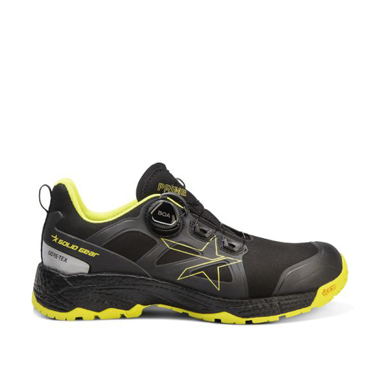 Solid Gear Prime GTX Low Turvakenkä S3, lasikuitukärki, musta Koko 36