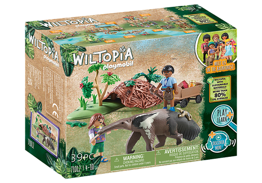 Playmobil - Wiltopia - Anteater Care (71012)