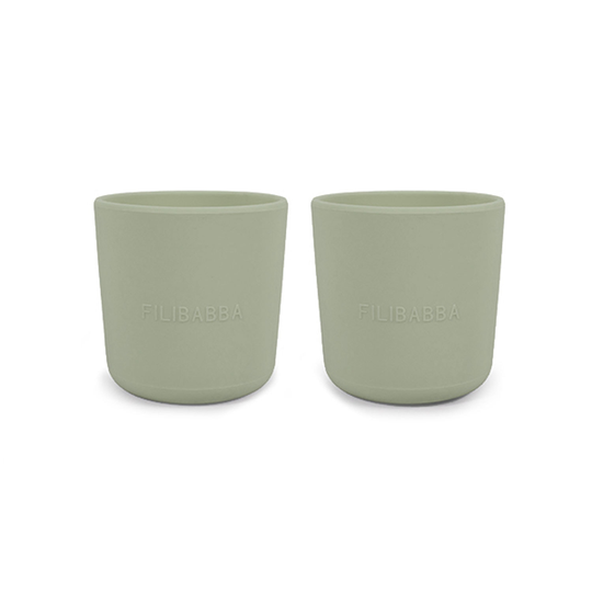 Filibabba - Silicone Cup 2-Pack - Green (FI-02267)