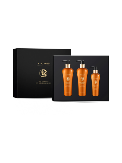 Organic shape ritual set - lahjapakkaus kiharille hiuksille 3 tuotetta