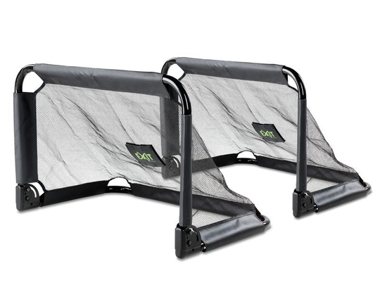 EXIT - Pico Steel Football Goal 90x60cm (set of 2) - Black (41.00.20.00)