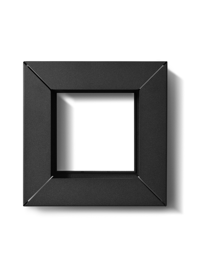 Lintulauta frame 21 x 21 cm musta
