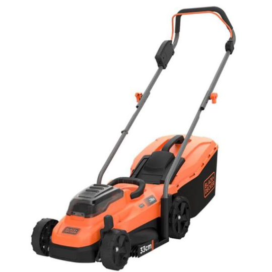 Black & Decker BCMW3318L2-QW Ruohonleikkuri 2 x 2,5 Ah:n akku ja laturi