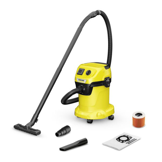 Kärcher WD 3 P Märkä-kuivaimuri 1000 W