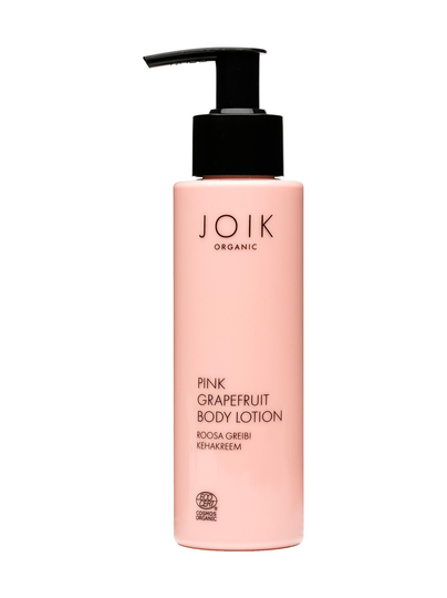 Organic pink grapefruit body lotion -vartalovoide