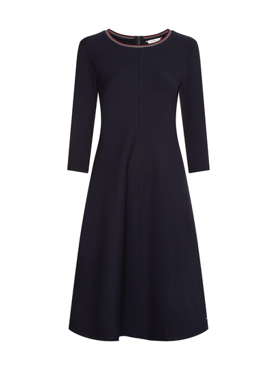 Fit & flare punto -midimekko