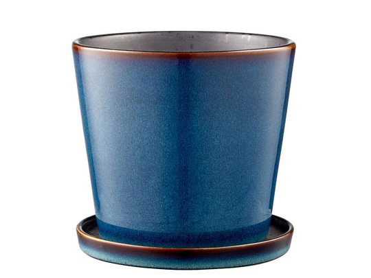 Bitz - Flowerpot Medium - Dark Blue/Black (11241)