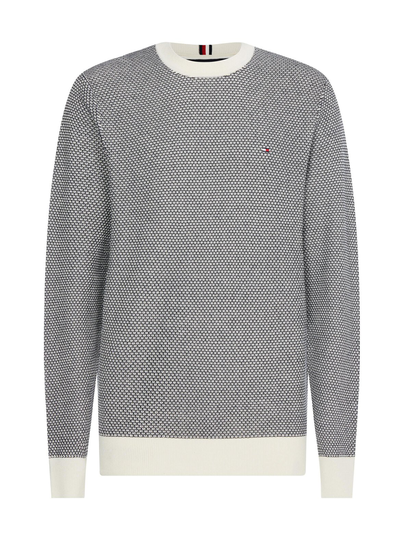 Two tone textured -neule