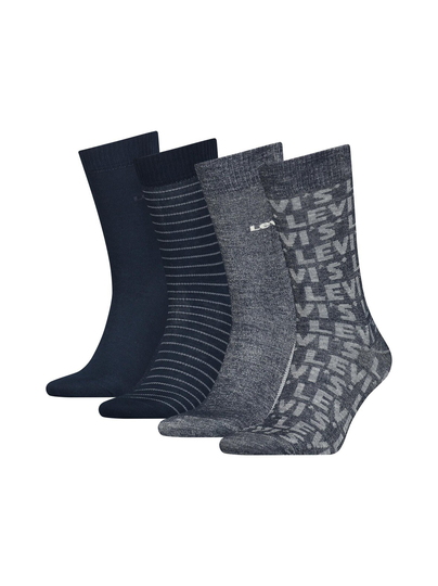 Denim -sukat lahjapakkauksessa 4-pack