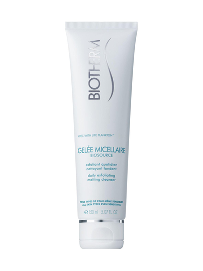 Biosource daily exfoliating gelée -kuoriva puhdistusgeeli kaikille ihotyypeille 150 ml