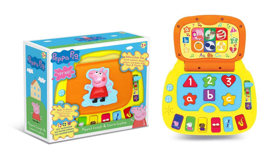 Peppa Pig - Laugh&Learn Laptop (40-00676) (Danish, Norwegian and Swedish)