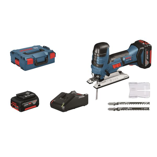 Bosch GST 18 V-LIS Pistosaha sisältää akun ja laturin