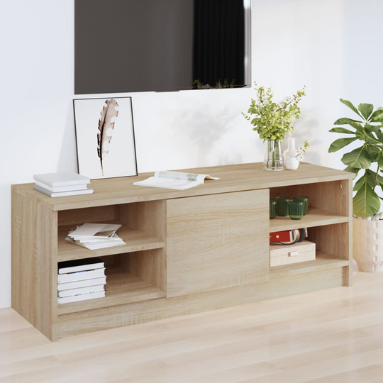 vidaXL TV-taso Sonoma-tammi 102x35,5x36,5 cm tekninen puu