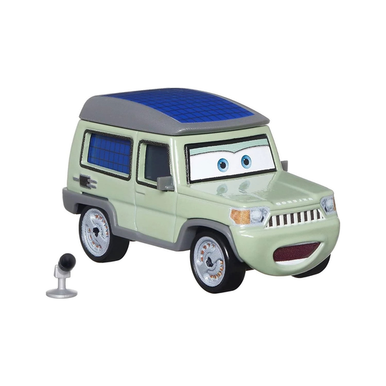 Disney Cars 3 - Die Cast - Miles Axelrod Open Mouth