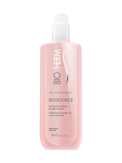 Biosource cleansing milk -puhdistusmaito 400 ml kuivalle iholle
