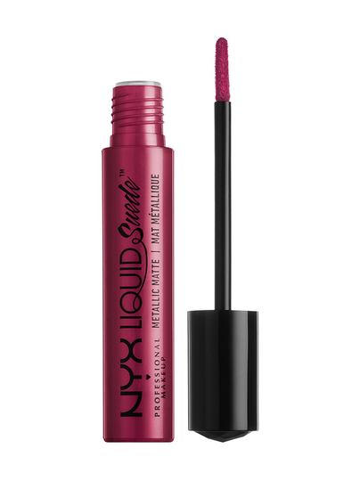 Liquid suede metallic matte -huulipuna
