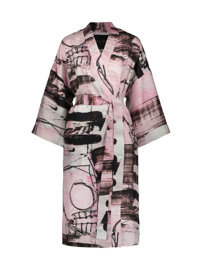 Astoria kimono wrap jacket - art on fashion