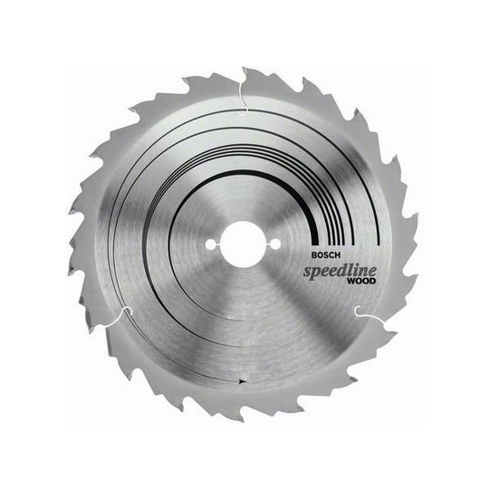 Bosch 2608640801 Speedline Wood Sahanterä 24T