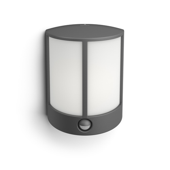 Philips - Stock IR wall lantern anthracite 6W - Mygarden