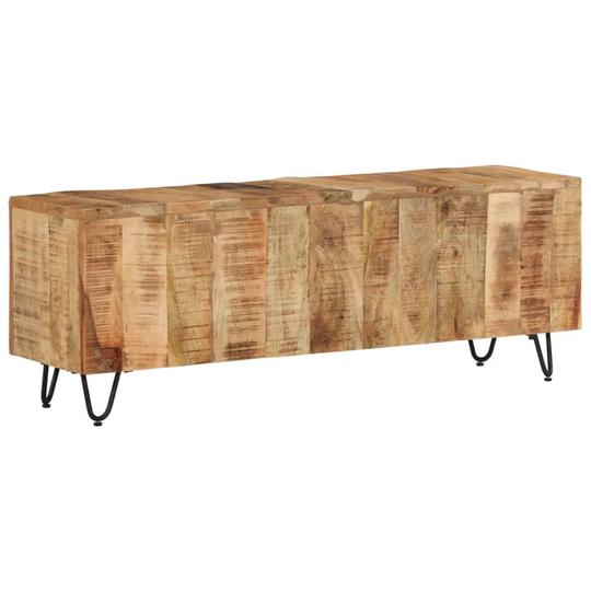 vidaXL TV-taso 110x30x40 cm täysi mangopuu