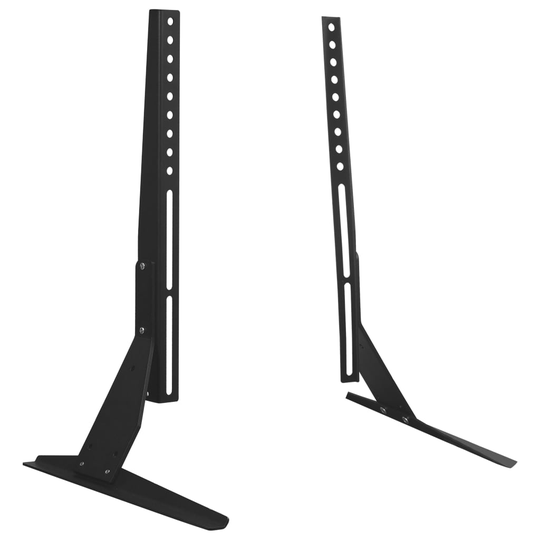 vidaXL Universaali pöytälevyyn kiinnitettävä TV-jalusta 2 kpl 32"-70"