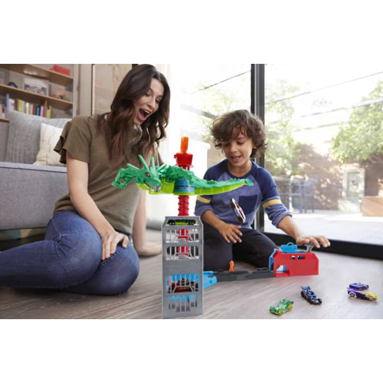 Hot Wheels - City Air Attack Dragon Play Set (GJL13)