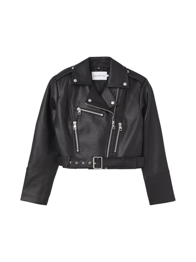 Crop biker -takki