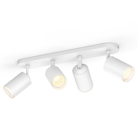 Philips Hue Fugato Kohdevalaisin valkoinen, 4 x 5,7 W LED