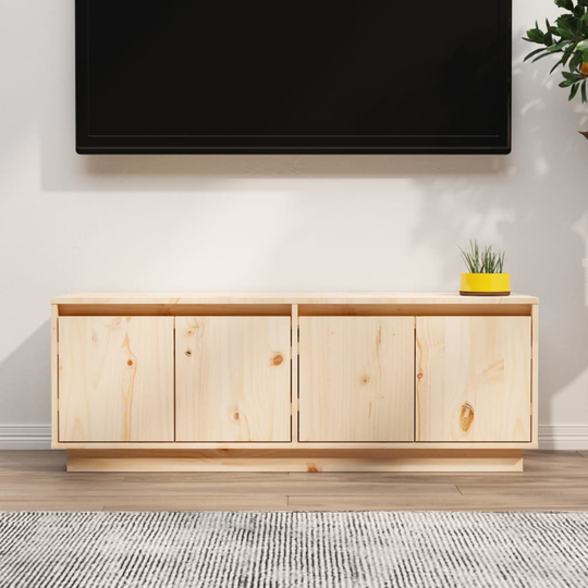 vidaXL TV-taso 110x34x40 cm täysi mänty