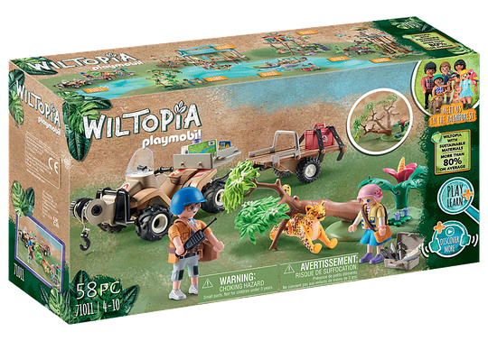 Playmobil - Wiltopia - Animal Rescue Quad (71011)