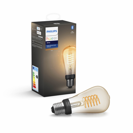 Philips Hue - E27 Filament ST64 - Warm White - Bluetooth