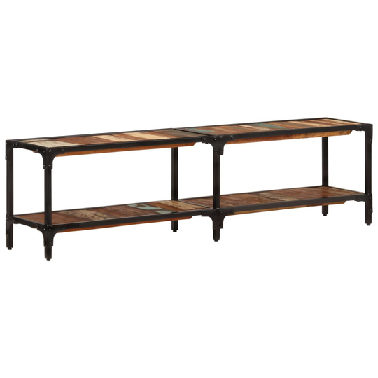 vidaXL TV-taso 150x30x41 cm kierrätetty täyspuu