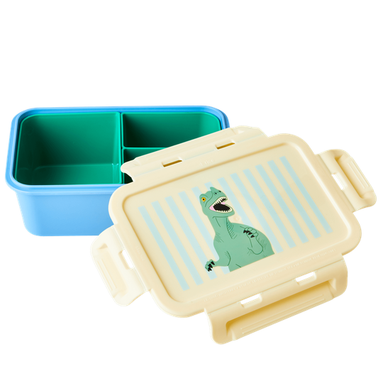 Rice - Lunchbox with 3 Inserts Dinosaur Print