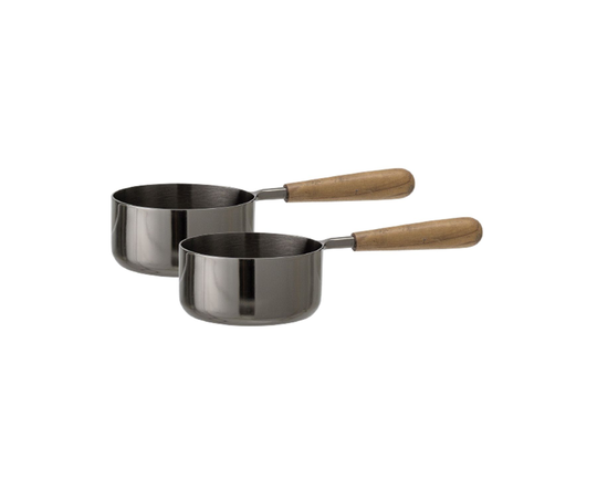 Bloomingville - 2 pcs - Ruan Serving Pots w/Handle