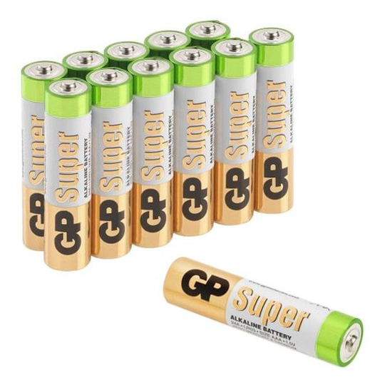 GP Batteries Super Alkaline 24A-S12/LR03 Alkaliparisto AAA, 12 kpl