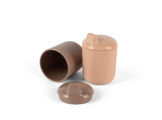 Dantoy - Tiny Biobased Sippy Cups - MoccaΝde (6222)