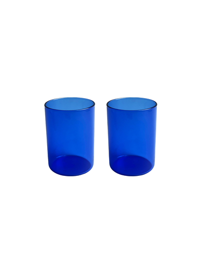 Design Letters - Set of 2 - Favourite drinking glass - Blue