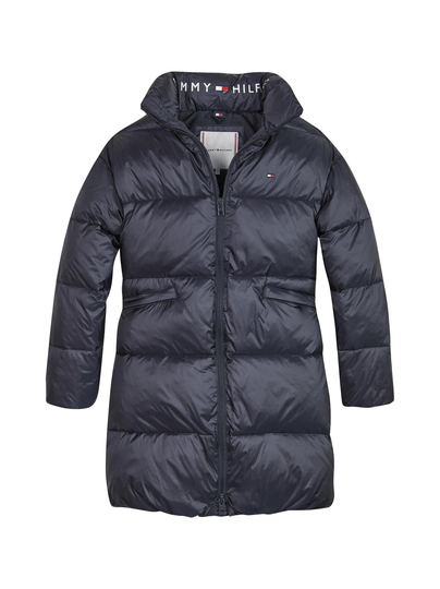 Longline shiny puffer -toppatakki